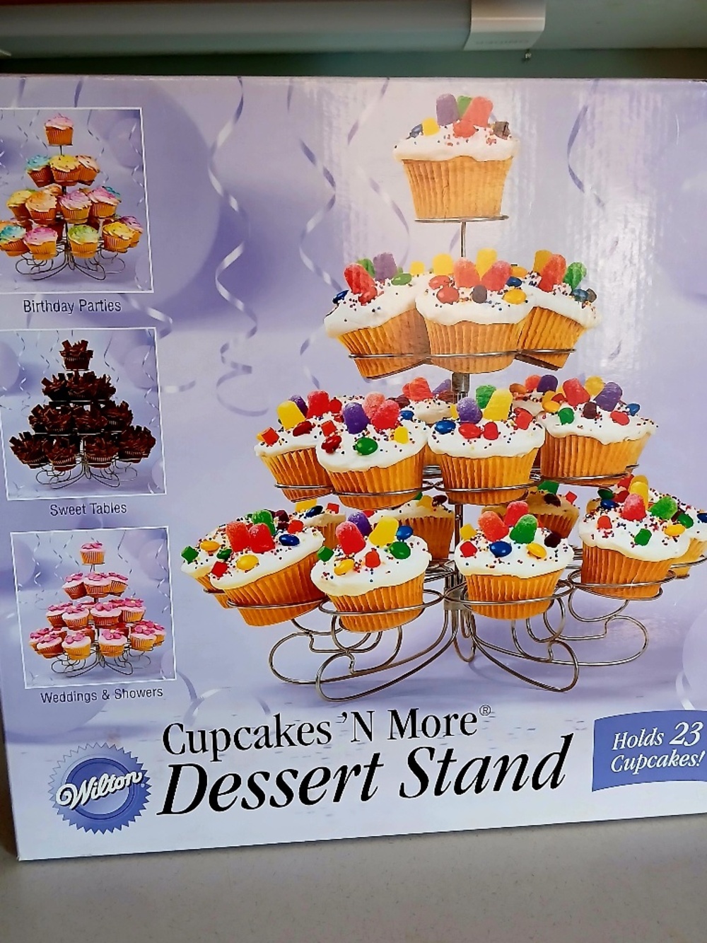 Wilton Wire Cupcake Display Holder Collapsible for Party or Birthday